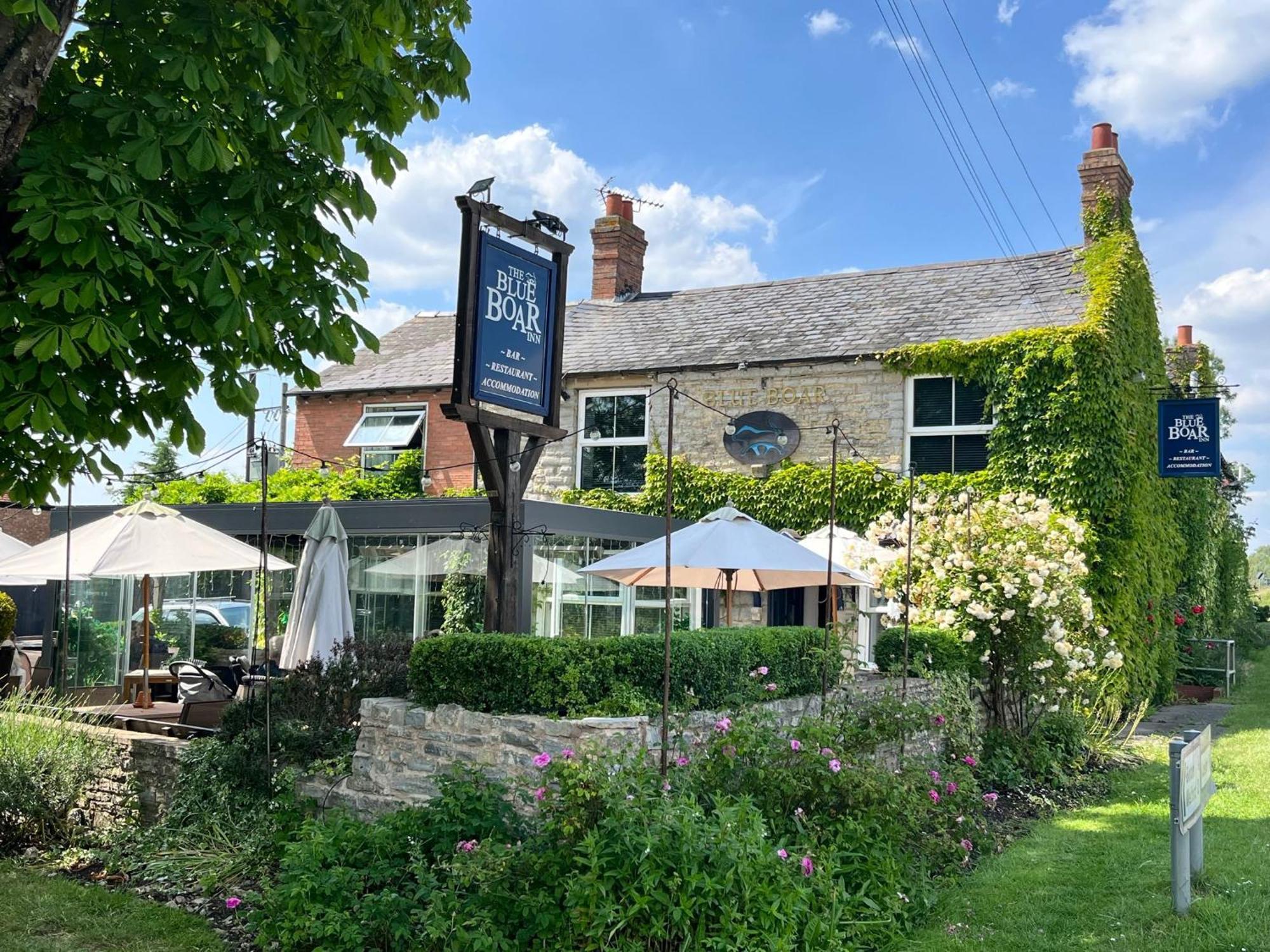 The Blue Boar Hotel Alcester Luaran gambar